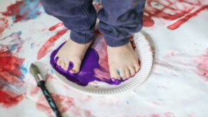 モンテ流・感覚遊び〜おもいっきりアート